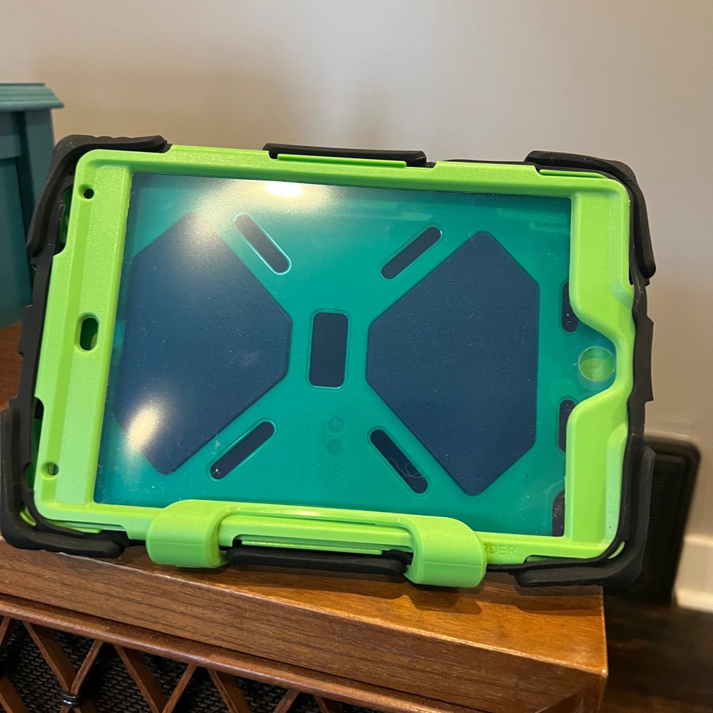 Aceguarder iPad Mini 1 2 3 4 Military Duty Case Green Black Shockproof Cover